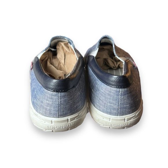 Ben Sherman Bradford Light Blue Casual Slip On Loafer Shoes - Men’s Size 13 - Picture 6 of 16